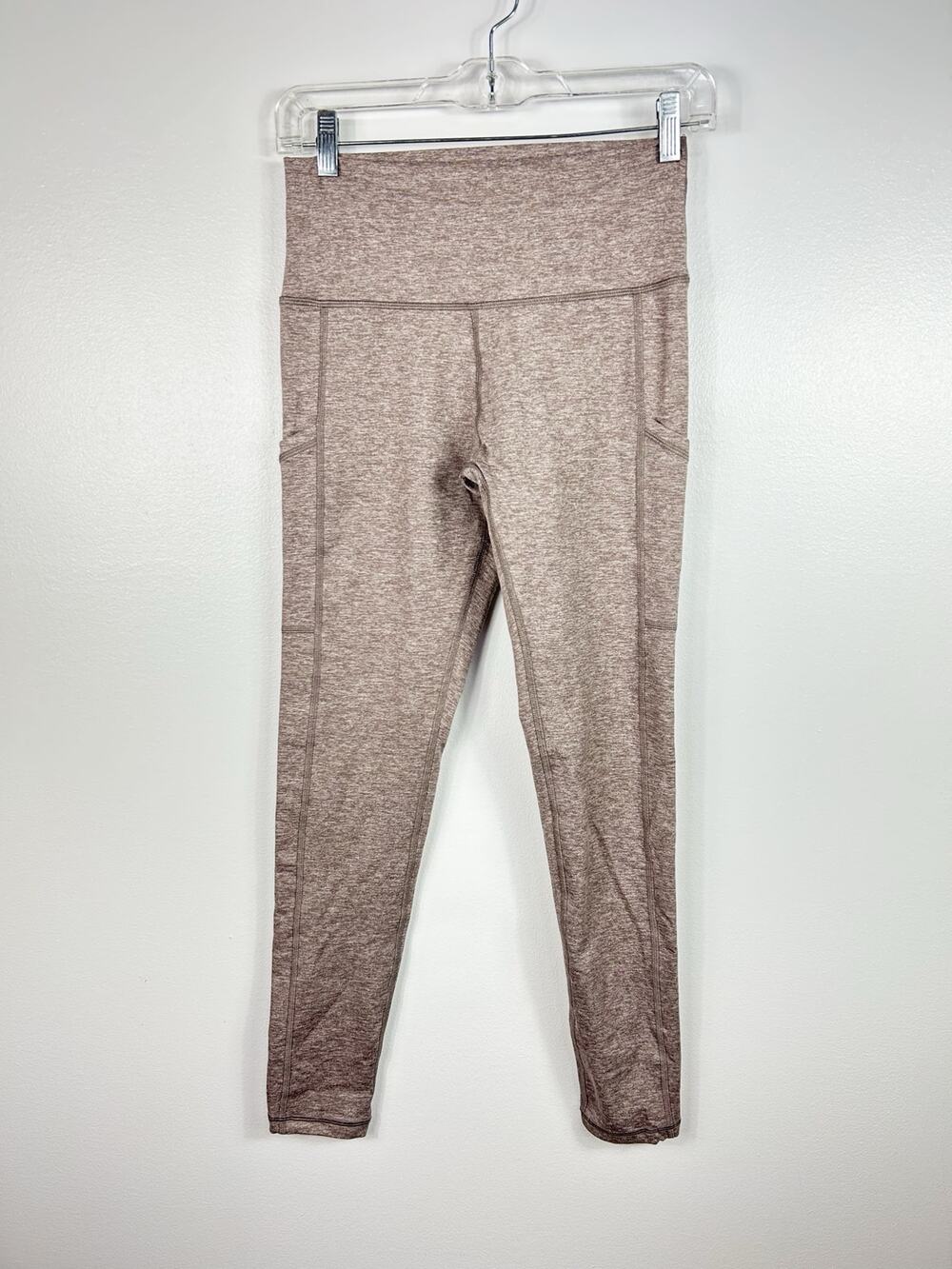 Offline by Aerie The Hugger Legging Hi Rise Space Brown Medium Athletic Pants